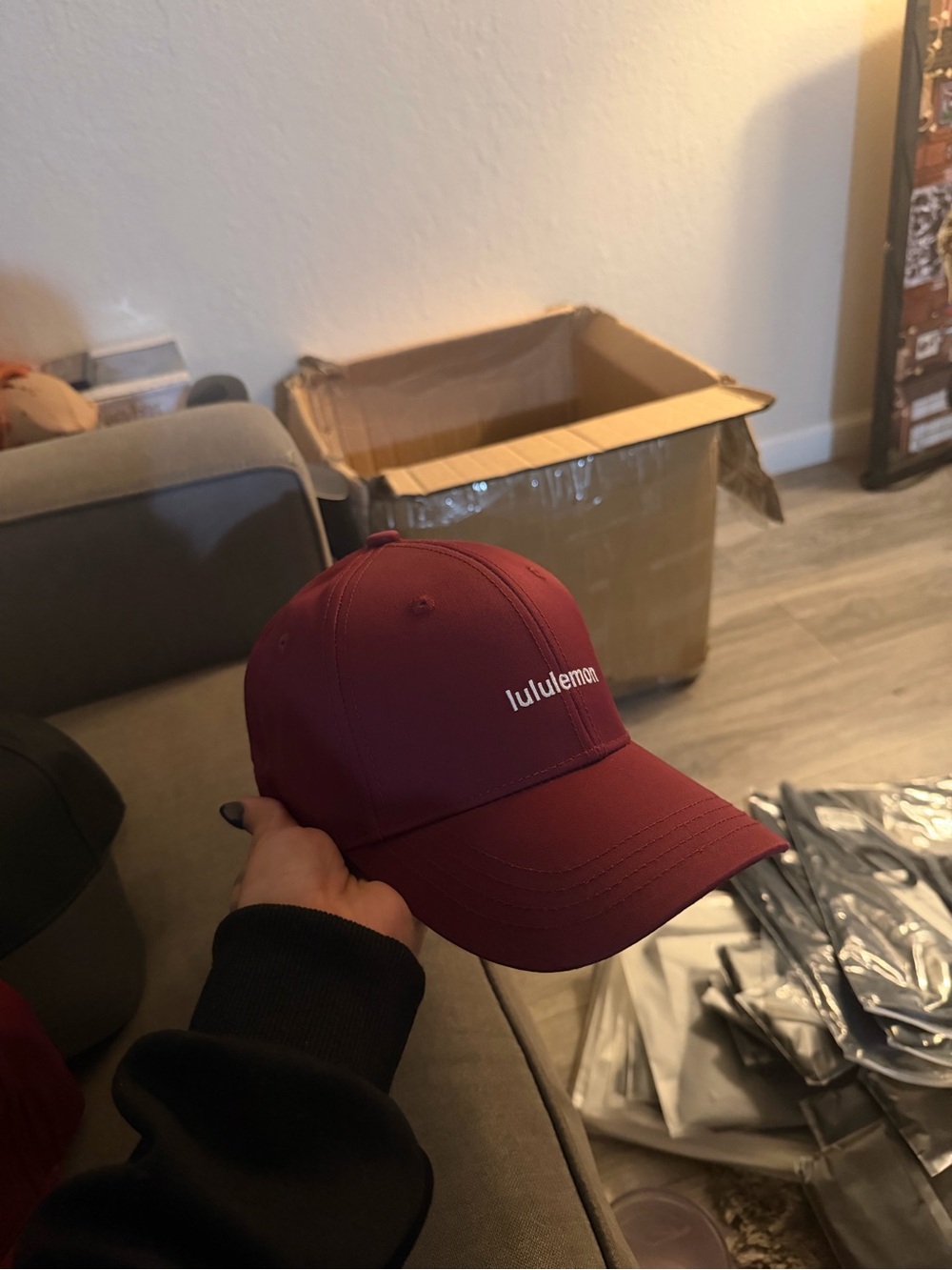 Lululemon Maroon Baseball Cap